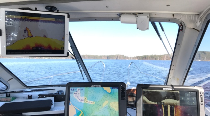 iPad Pro veneilykäytössä